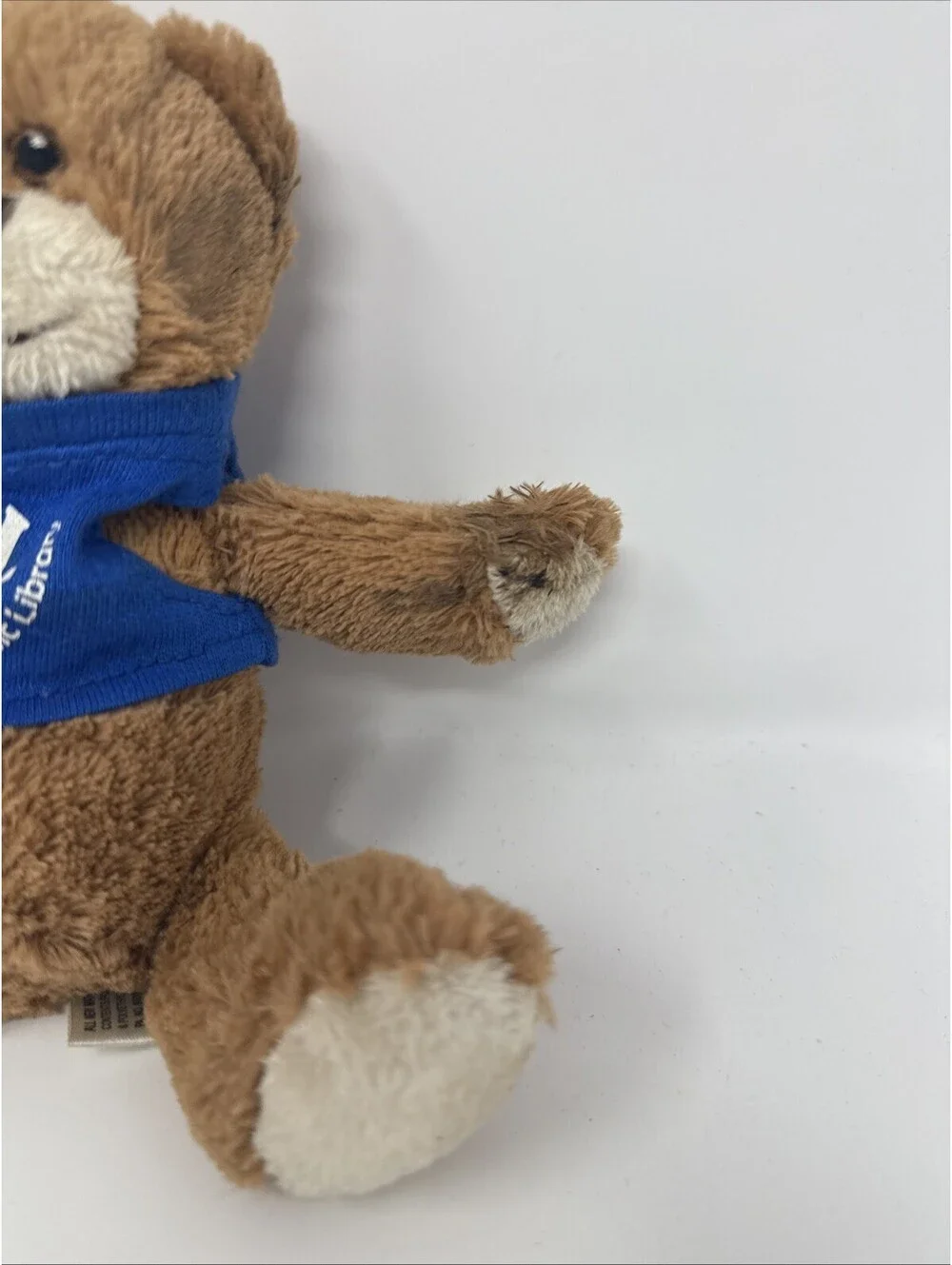 Public Library Plush Stuffed Animal Bear